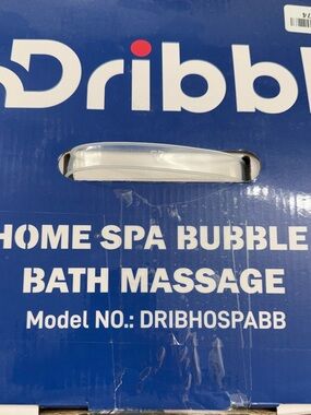Home Spa Bubble Bath Massage - Blue
